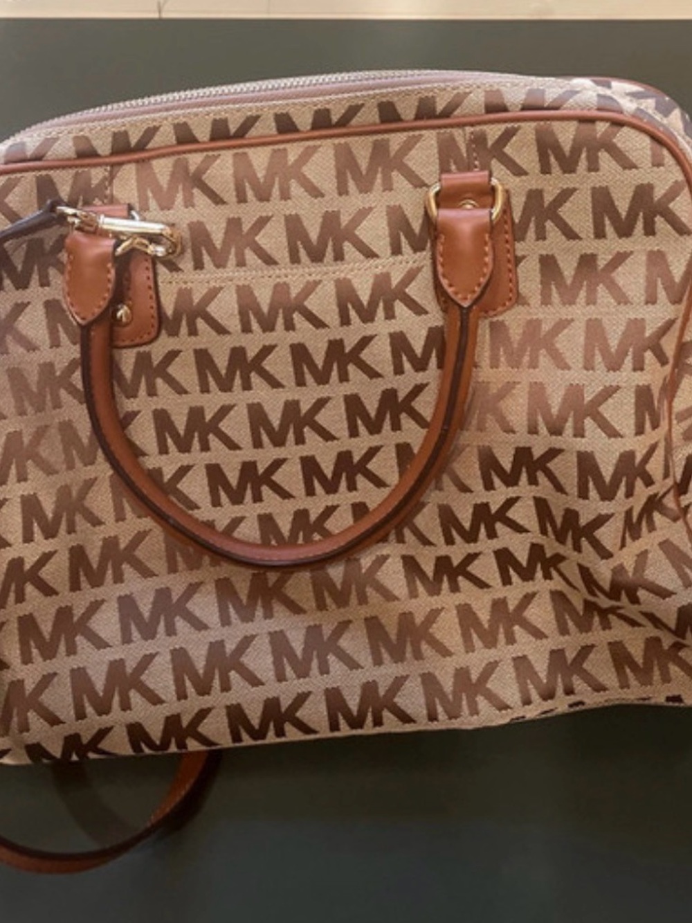 Michael Kors Brown Signature Bag